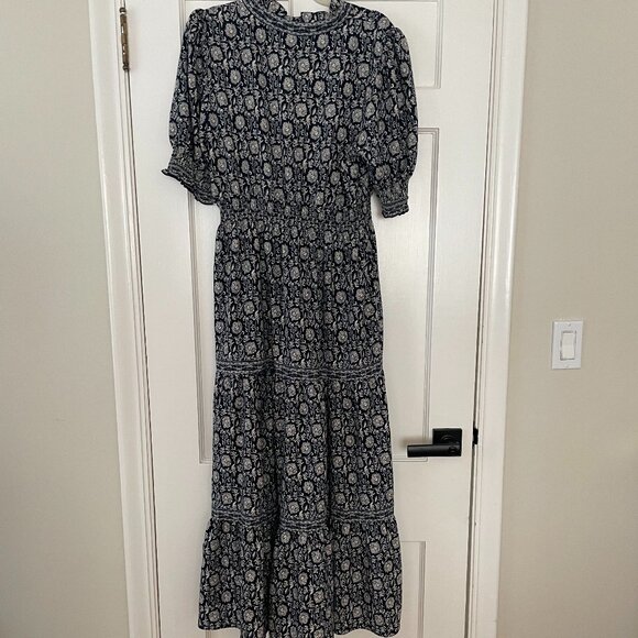 Max Studio Black and White Floral Maxi Dress Size XL NWT - Picture 4 of 4
